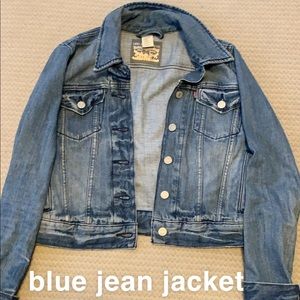 blue jean jacket